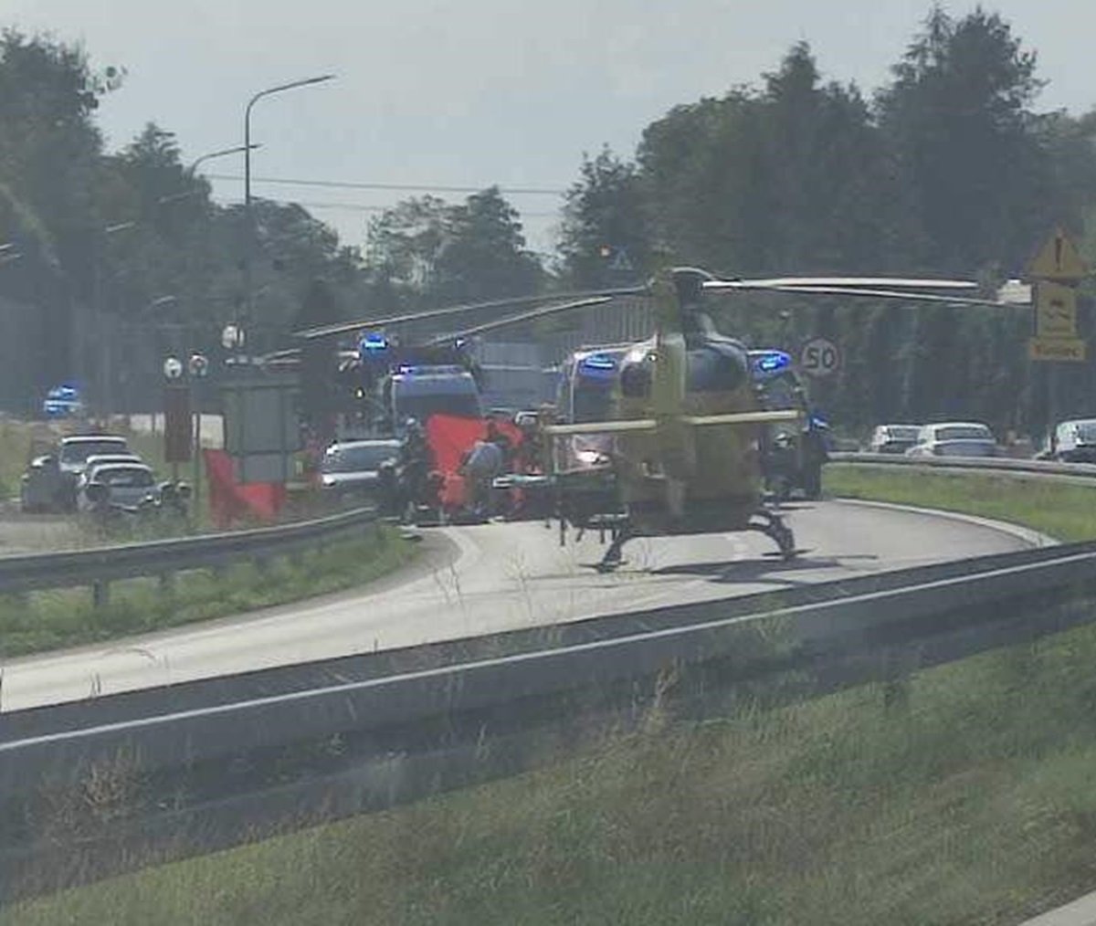 Kolejny wypadek z udziałem motocyklisty AKTUALIZACJA