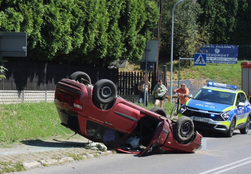 Auto dachowało