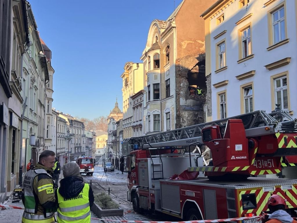 Szczęście, że to nie poleciało jak domino