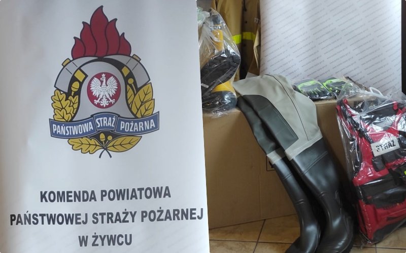 Nowy sprzęt dla strażaków