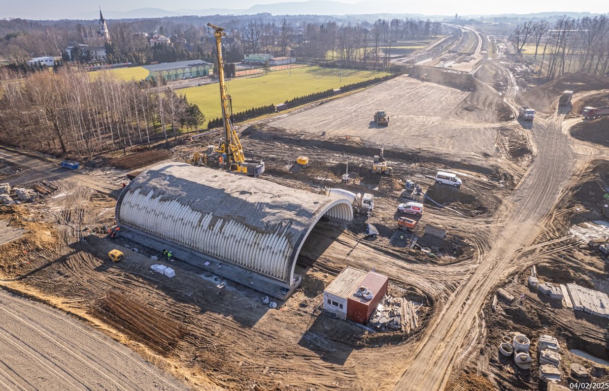 Pogoda miała duży wpływ na postęp prac