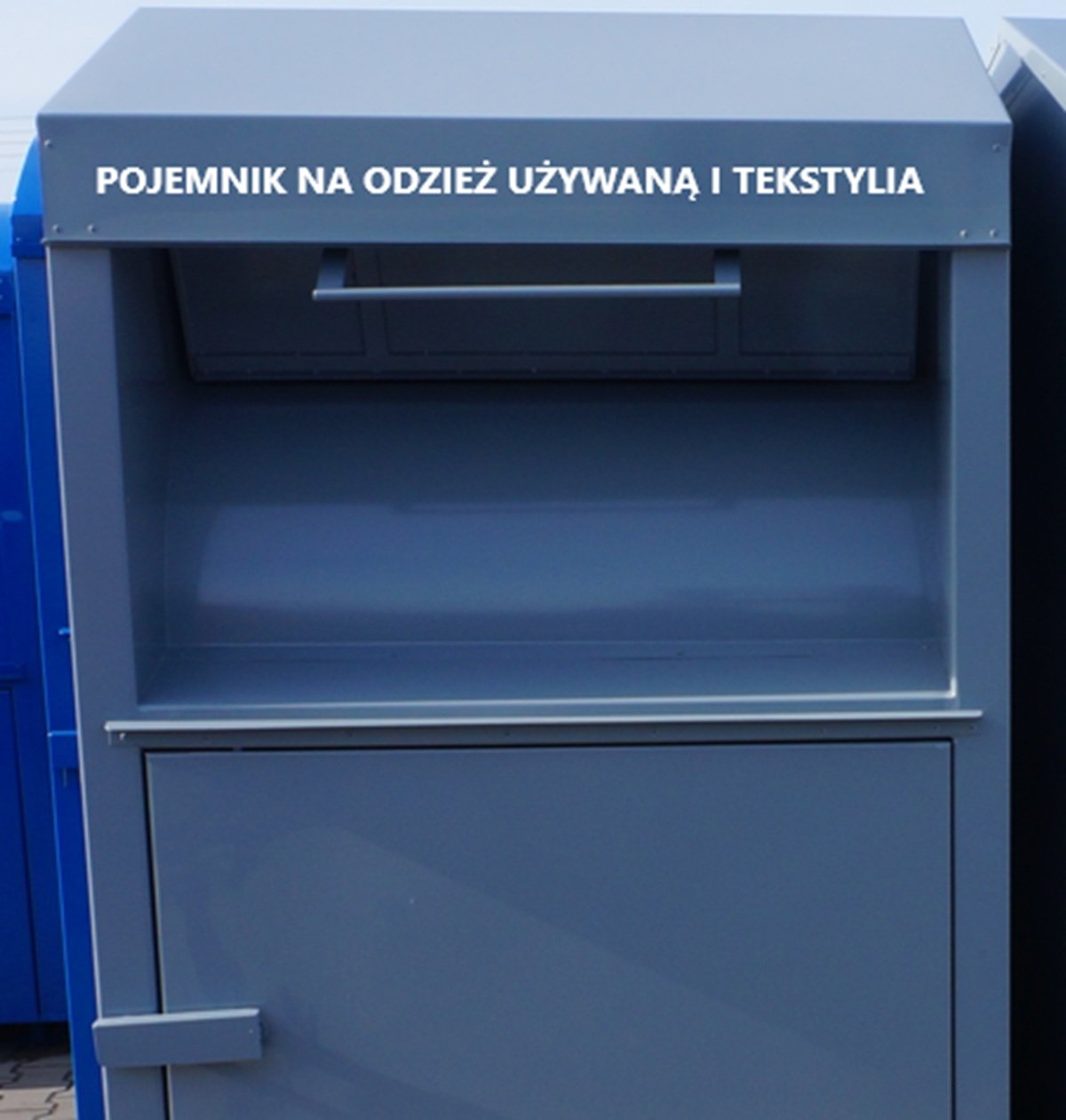 Ustawią kontenery na tekstylia