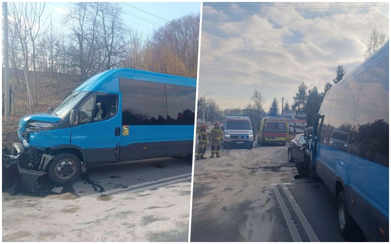 Poważny wypadek na DK 28! Aktualizacja
