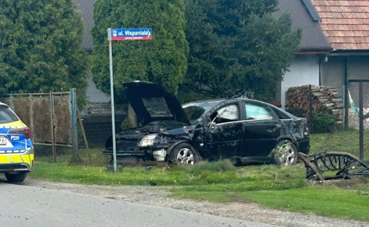 Dożywotni Zakaz Jazdy I 3 Promile. Uderzył W Ogrodzenie I Próbował Uciec