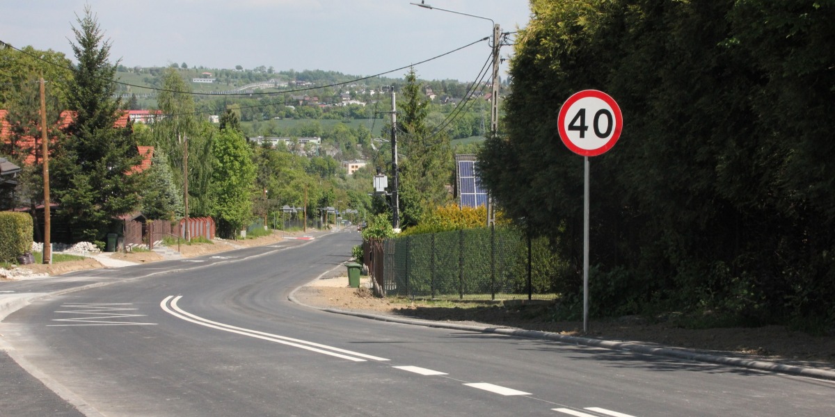 Nowy Odcinek Drogi Już Oddany Do Użytku
