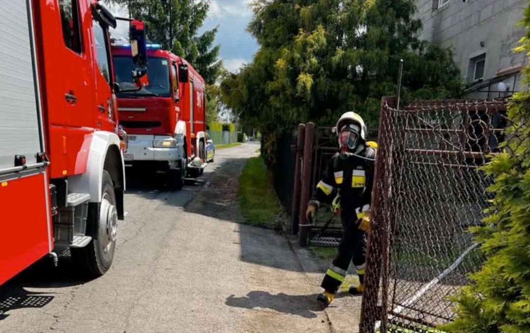 Pożar Kuchni W Bestwince. Szybka Interwencja Strażaków Zapobiegła Tragedii
