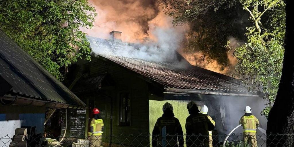 O Krok Od Tragedii – Nocny Pożar Domu Przy Kilińskiego