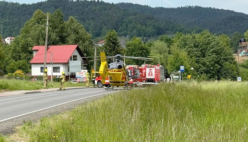 Hulajnoga Kontra Ciężarówka. 39-Latek Zabrany Przez Lpr