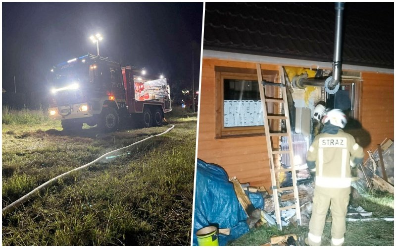 Szybka Akcja Strażaków Zapobiegła Większej Tragedii