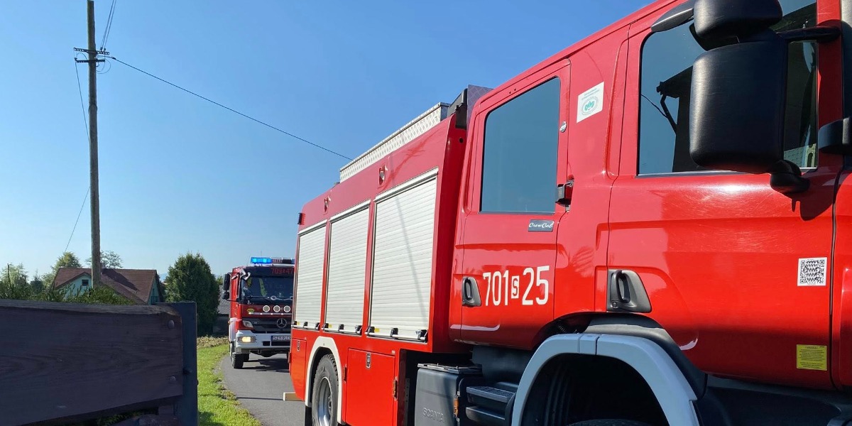 Szybka Akcja Strażaków Zapobiegła Rozprzestrzenieniu Się Ognia