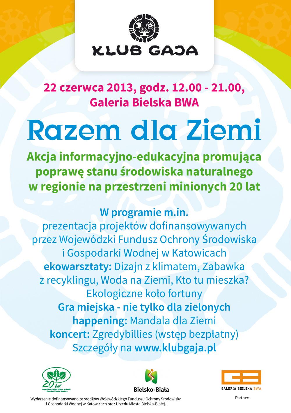 Razem Dla Ziemi - Akcja Informacyjno-Edukacyjna
