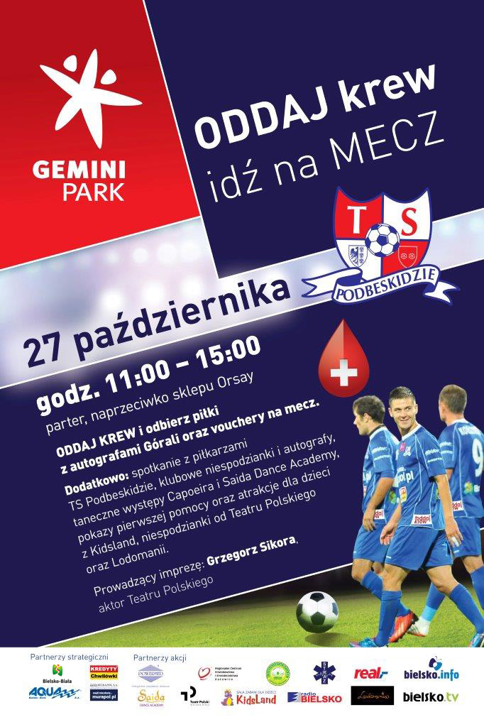 Akcja: Oddaj Krew, Idź Na Mecz!