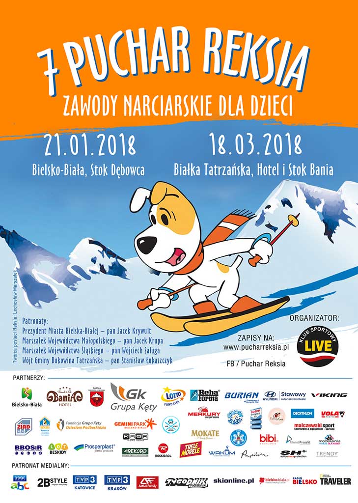 7 Puchar Reksia - Zawody Narciarskie Dla Dzieci