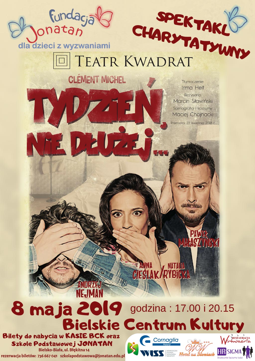 Spektakl Teatru Kwadrat "tydzień Nie Dłużej"