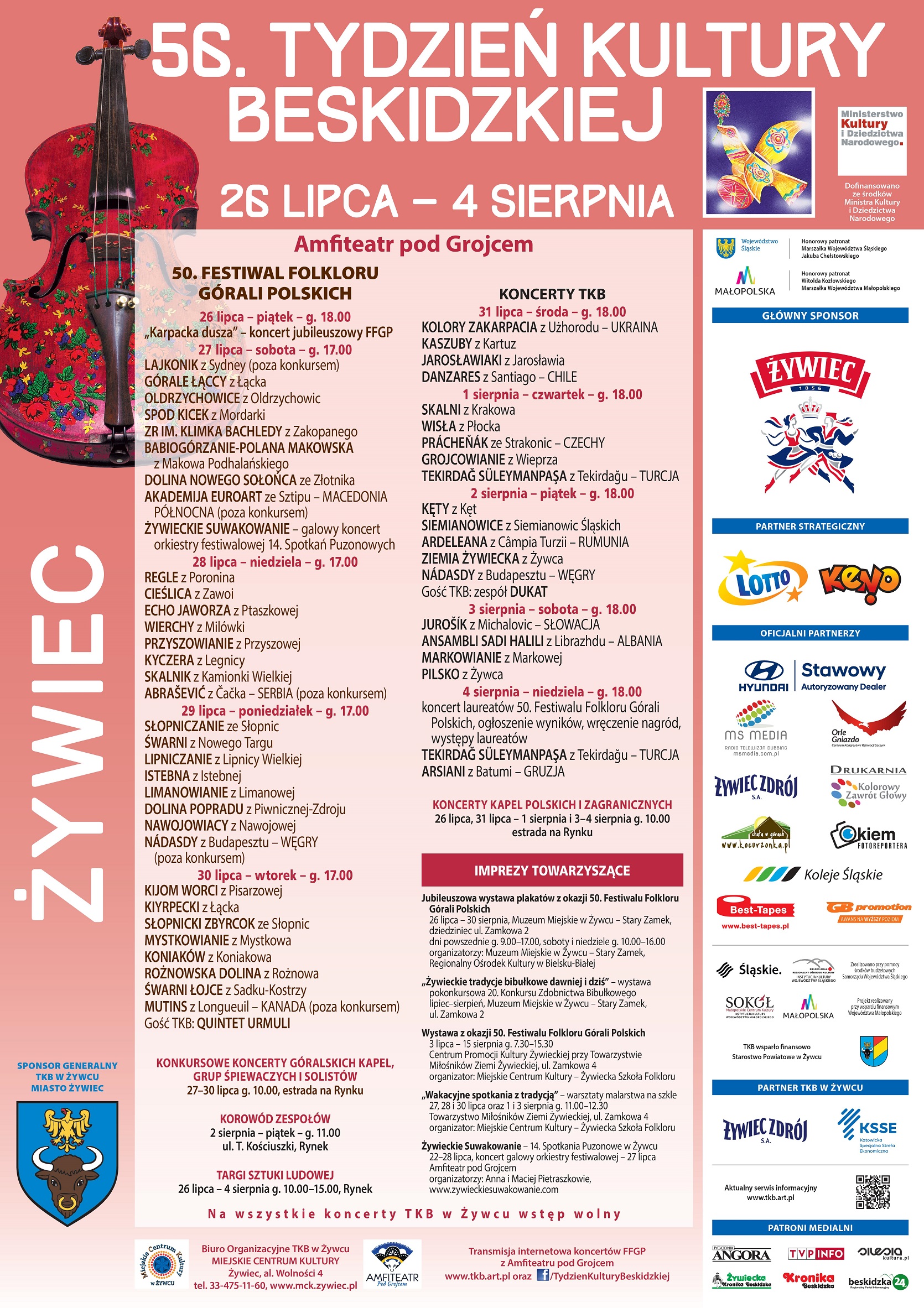 56 Tydzień Kultury Beskidzkiej - Żywiec