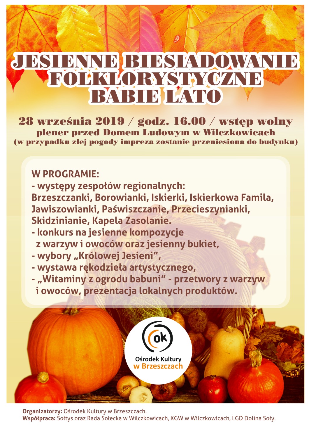 Jesienne Biesiadowanie Folklorystyczne - Babie Lato