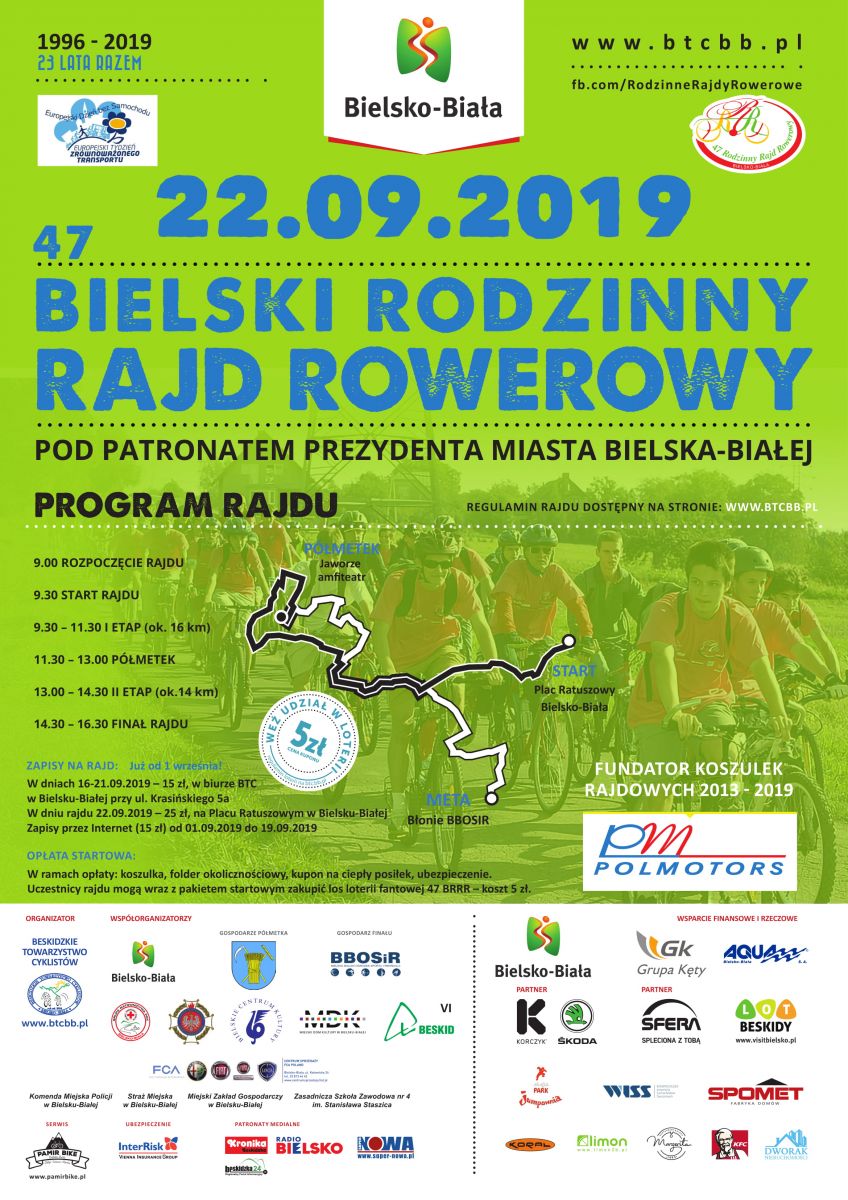 47 Bielski Rodzinny Rajd Rowerowy