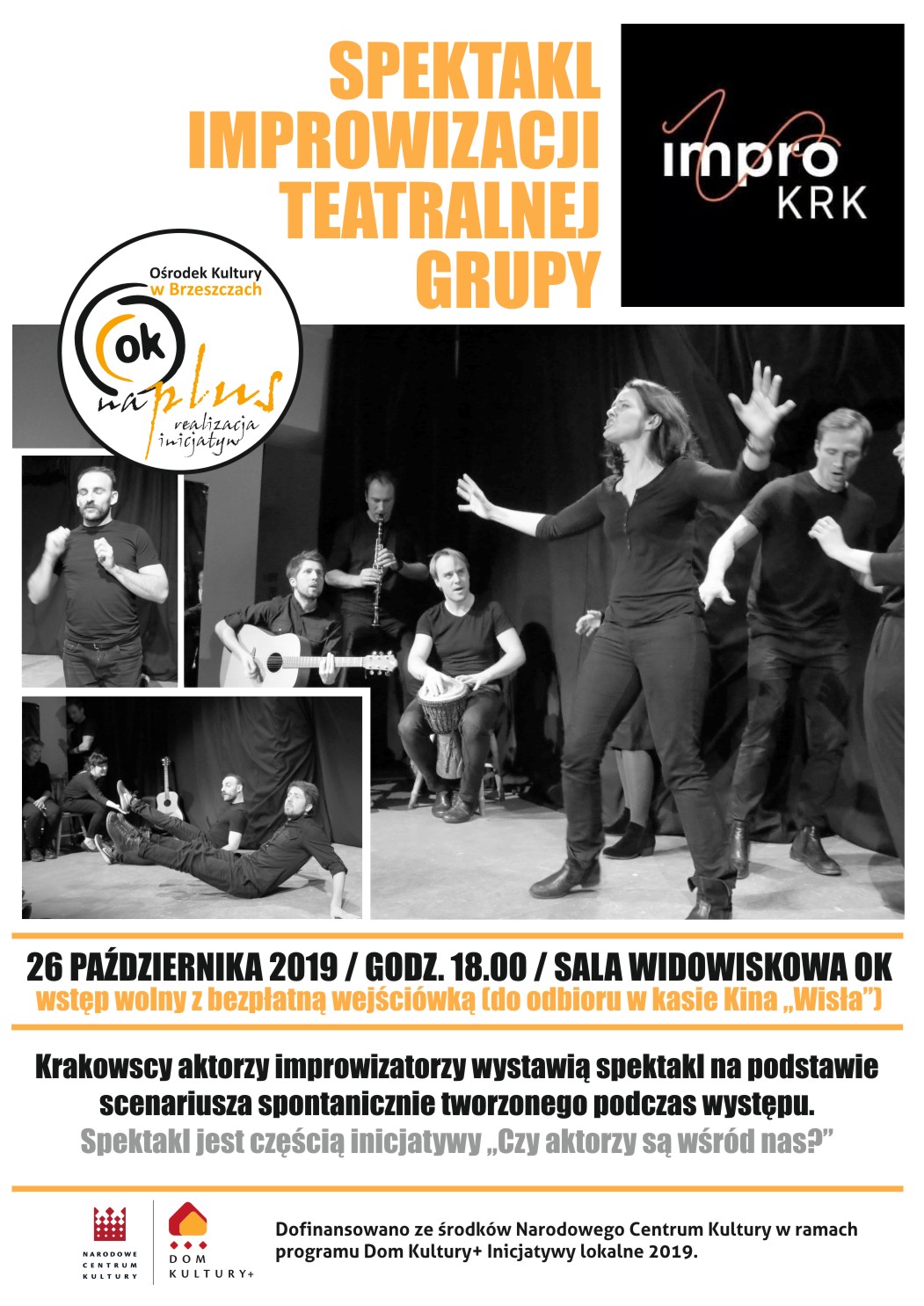 Spektakl Improwizacji Teatralnej Grupy Impro Krk