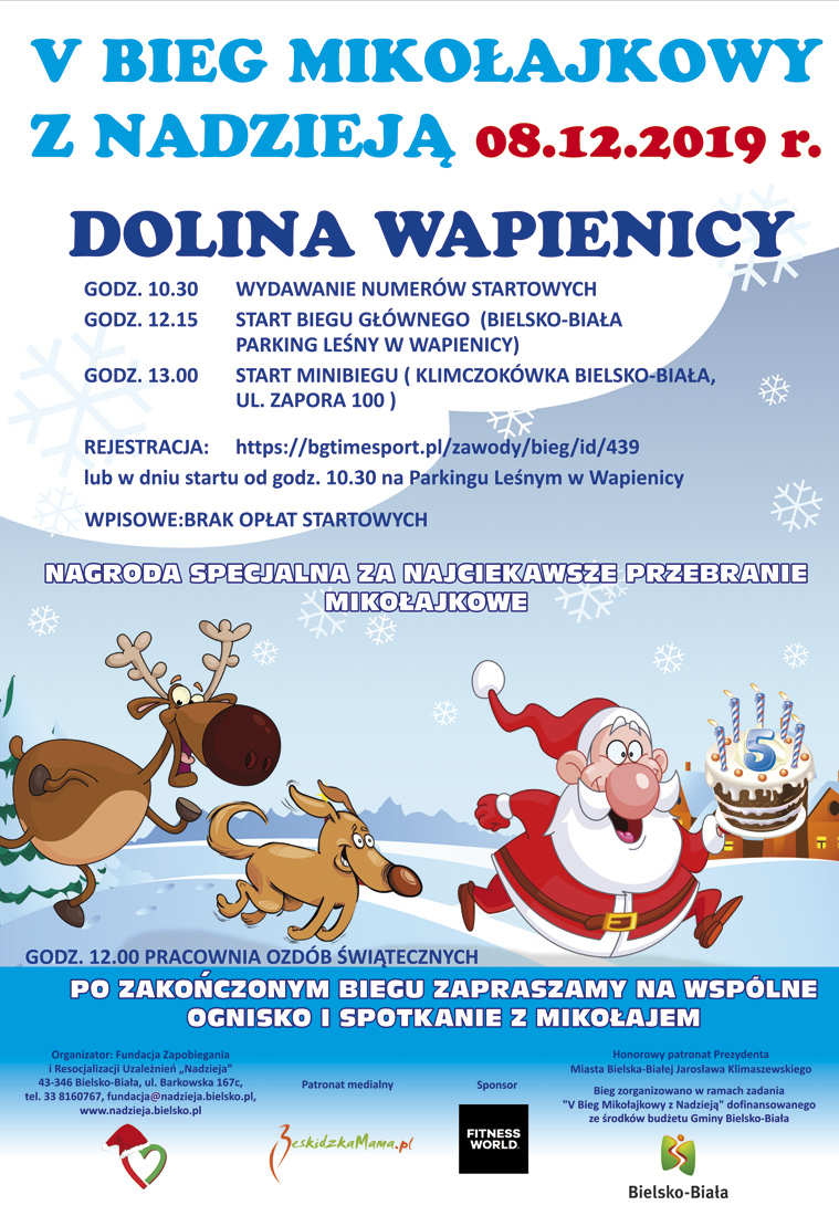 V Bieg Mikołajkowy Z Nadzieją
