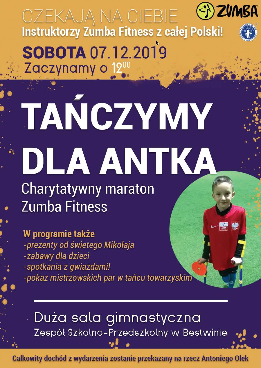 Tańczymy Dla Antka - Charytatywny Maraton Zumba Fitness