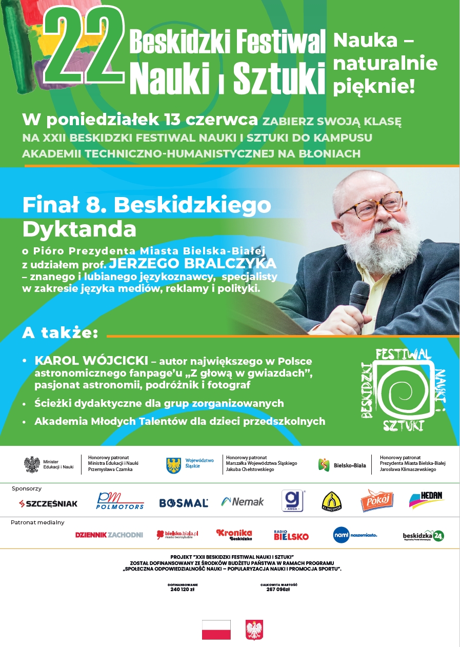 22 Beskidzki Festiwal Nauki I Sztuki - Final 8. Beskidzkiego Dyktando