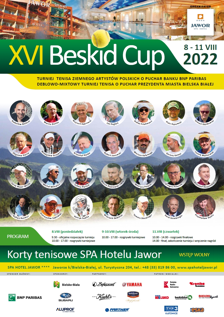 Xvi Beskid Cup - Turniej Tenisa Ziemnego