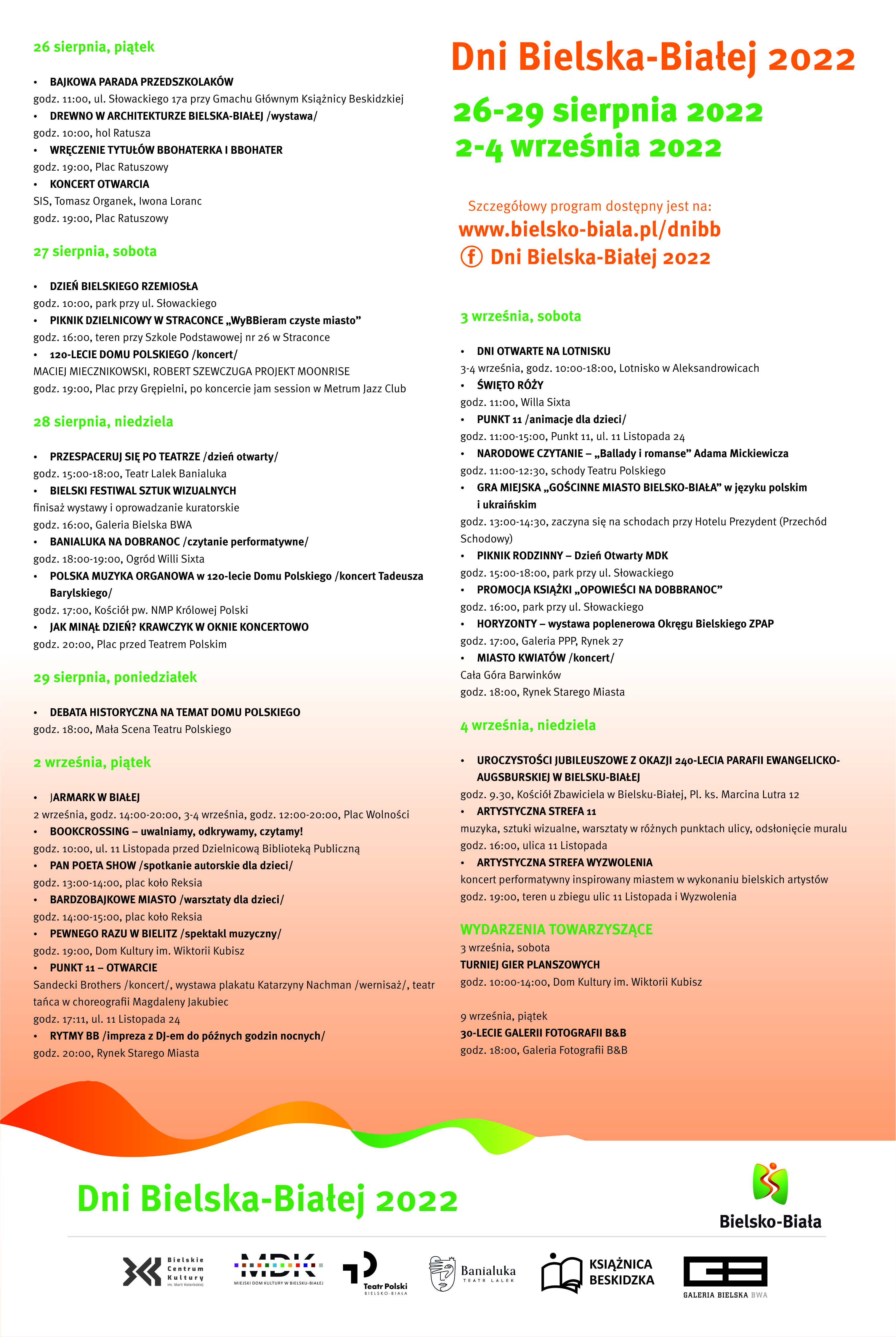 Dni Bielska-Białej 2022