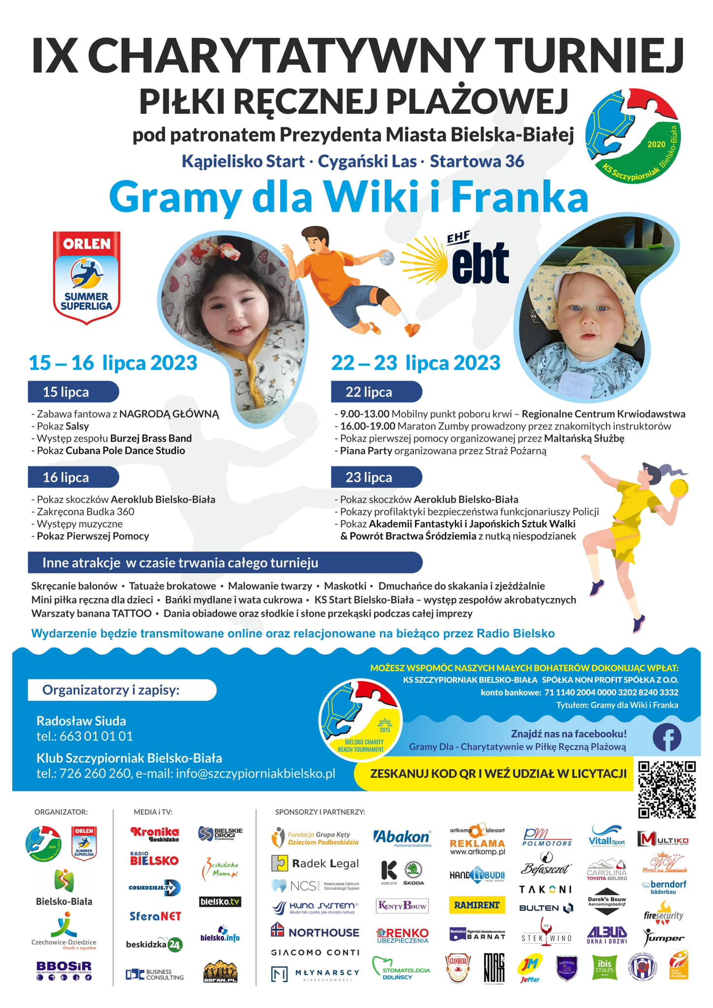 Ix Charytatywny Turniej Piłki Ręcznej Plażowej - Gramy Dla Wiki I Franka