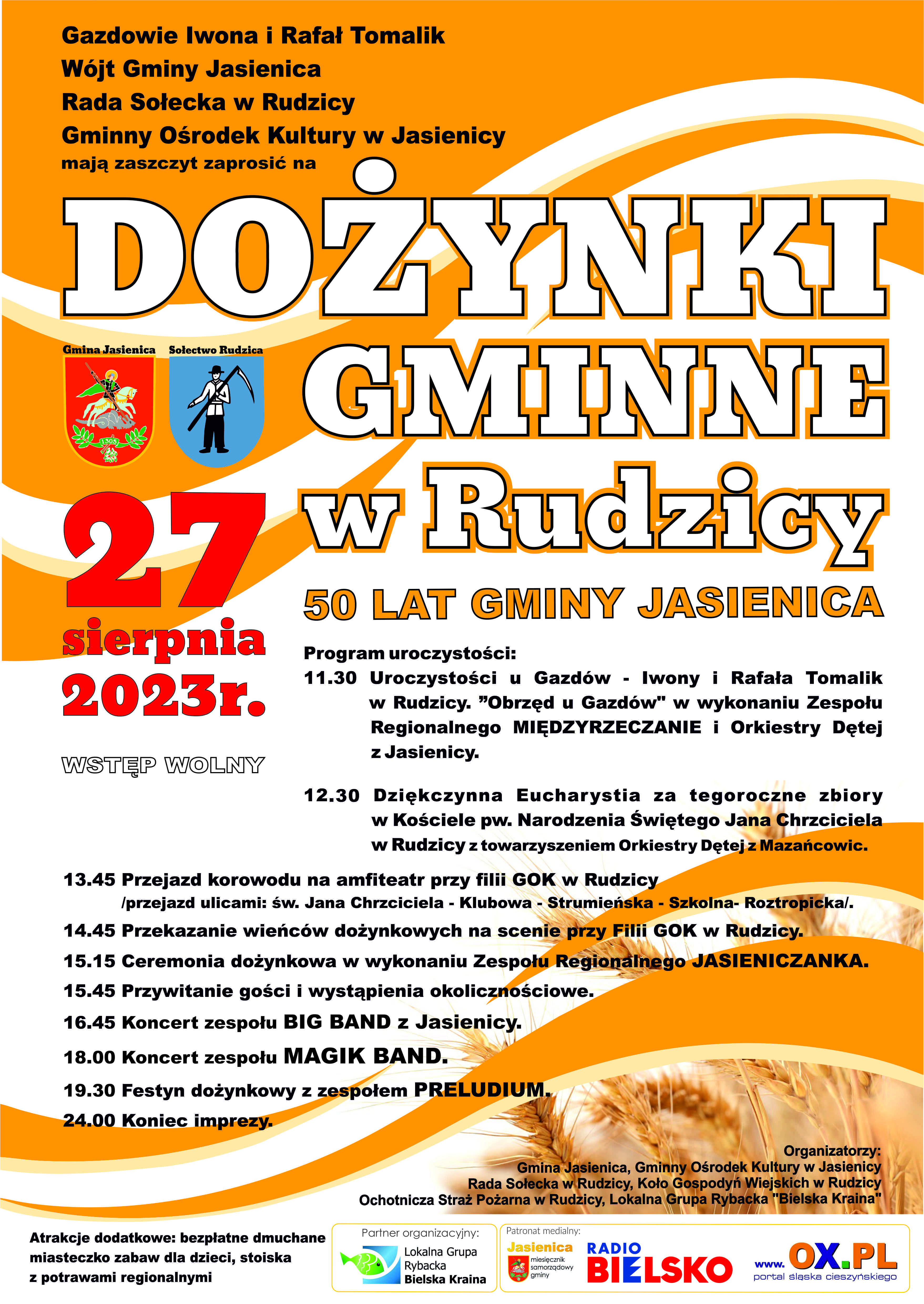 Dożynki Gminne W Rudzicy