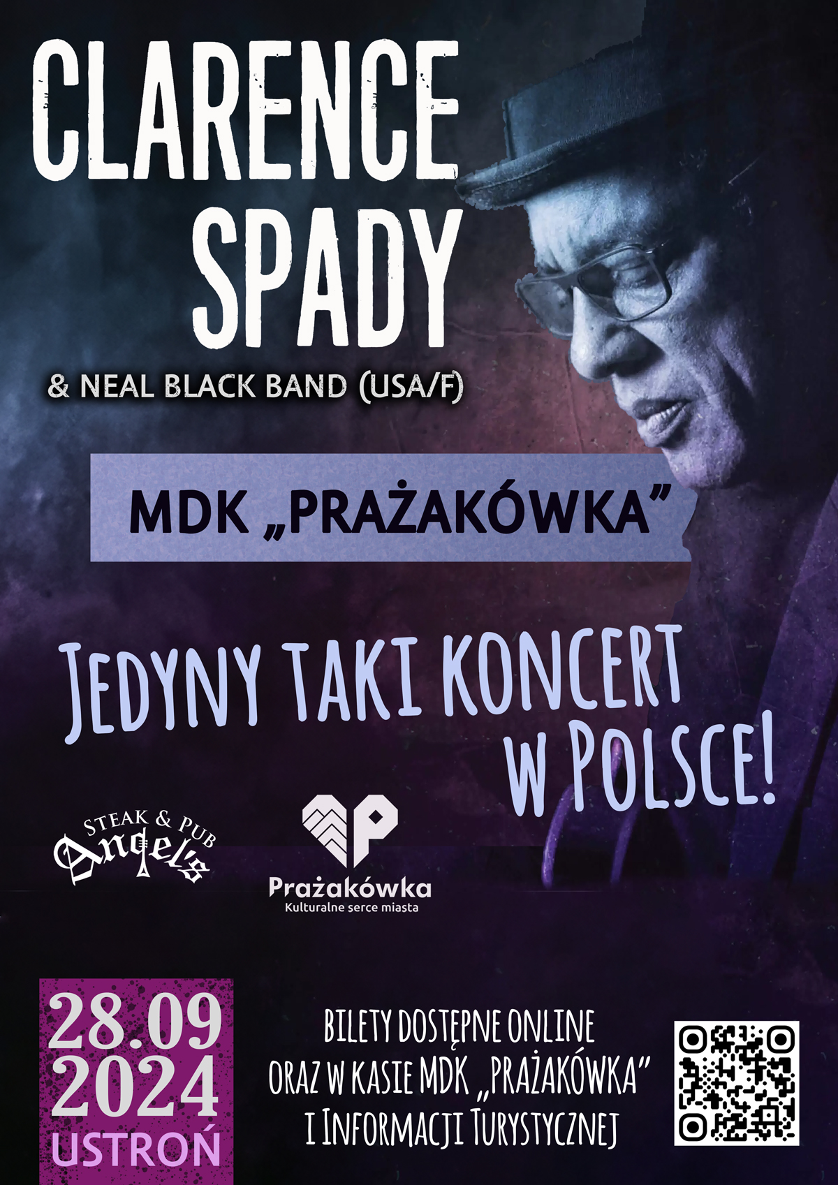 Clarence Spady - Koncert