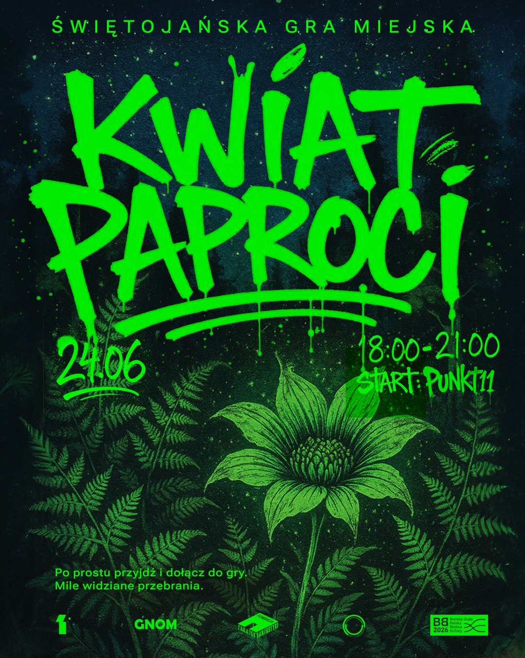 Świętojańska Gra Miejska - Kwiat Paproci