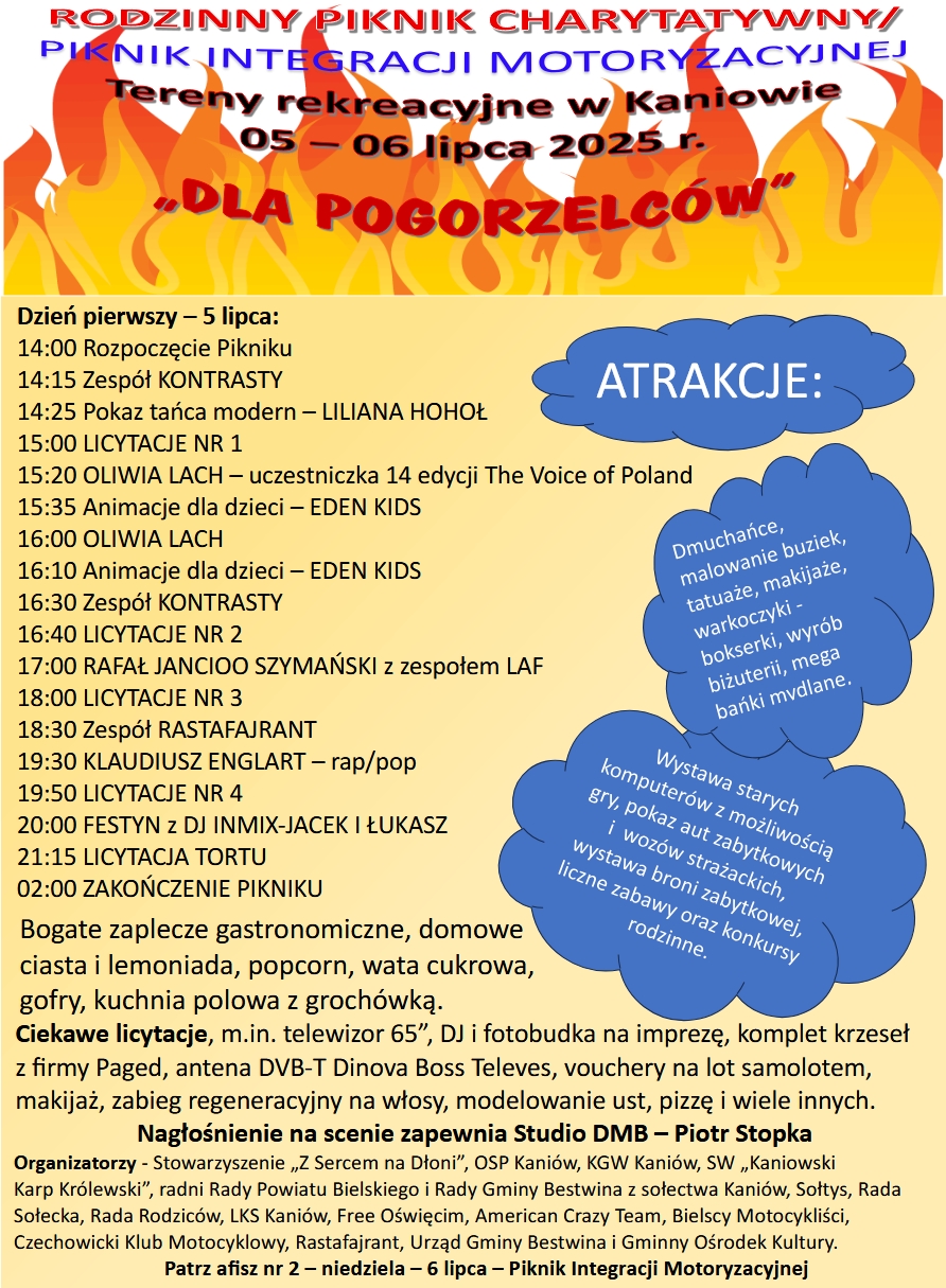Rodzinny Piknik Charytatywny - Piknik Integracji Motoryzacyjnej
