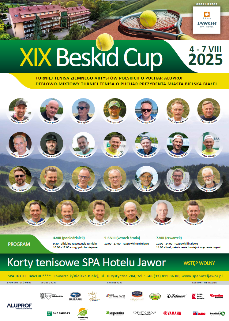 Xix Beskid Cup - Turniej Tenisa Ziemnego