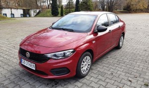 Fiat Tipo SALONOWY Piękny Kolor ROSSO AMORE Bezwypadkowy Serwisowany Instalacja LPG