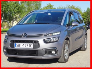 Citroen C4 Grand Picasso 1.6 HDI 120 KM. Euro 6 2018 r 7 osób nawigacja, tempomat, klimatronik MOŻLIWA ZAMIANA