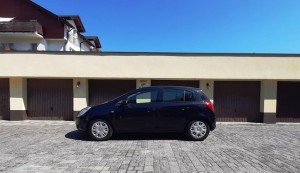 Opel Corsa D Salonowy 1wł. Benzyna 1.4 16V Tapicerka Cable Elba Czerwona
