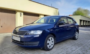 Skoda RAPID  SPACEBACK Salonowy Bezwypadkowy Serwisowany Benzyna Bardzo Ładny Kolor