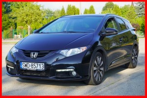 Honda Civic 1.6 Diesel 120 KM. 2014 r nawigacja, kamera, tempomat