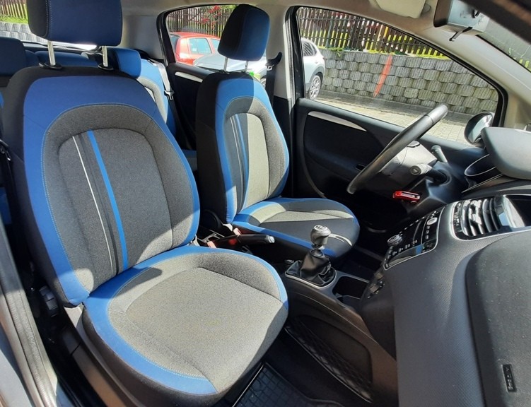 Fiat Punto 2012 SALONOWY Serwisowany Bardzo Ładny Kolor Niski Przebieg! Klimatyzacja