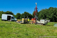 Badania geologiczne na terenie pierwszego odcinka Beskidzkiej Drogi Integracyjnej S52 Bielsko-Biała - Bulowice