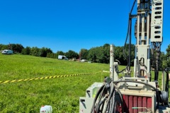 Badania geologiczne na terenie pierwszego odcinka Beskidzkiej Drogi Integracyjnej S52 Bielsko-Biała - Bulowice