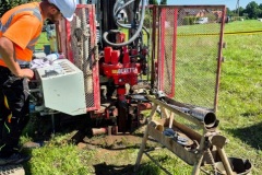 Badania geologiczne na terenie pierwszego odcinka Beskidzkiej Drogi Integracyjnej S52 Bielsko-Biała - Bulowice