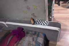 KPP-Oswiecim.-Mieszkkanie-w-ktorym-przebywaly-dzieci-1-sypialnia-z-brudnym-lozkiem