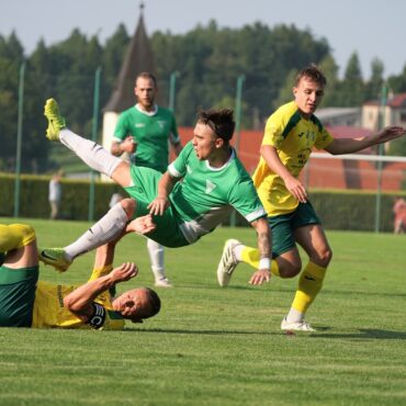 Tempo Puńców, Victoria Hażlach, mecz