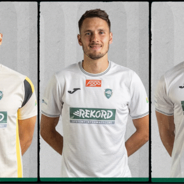 Michał Kałuża, Michał Marek, Mikołaj Zastawnik, Rekord Bielsko-Biała