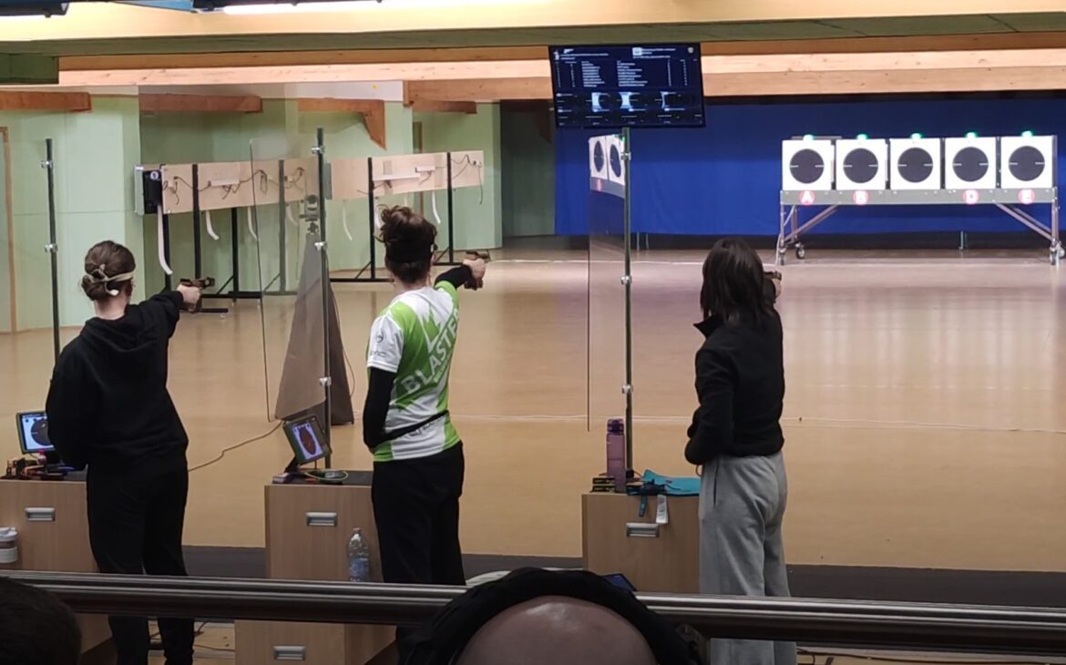 Iga Wrona, MP Juniorów, strzelectwo