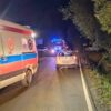 Wymijając motorower spowodował zderzenie