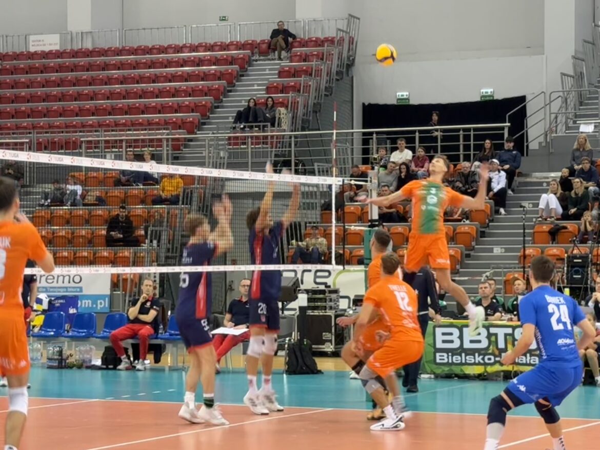 BBTS Bielsko-Biała, SMS Spała, mecz, PLS 1. Liga