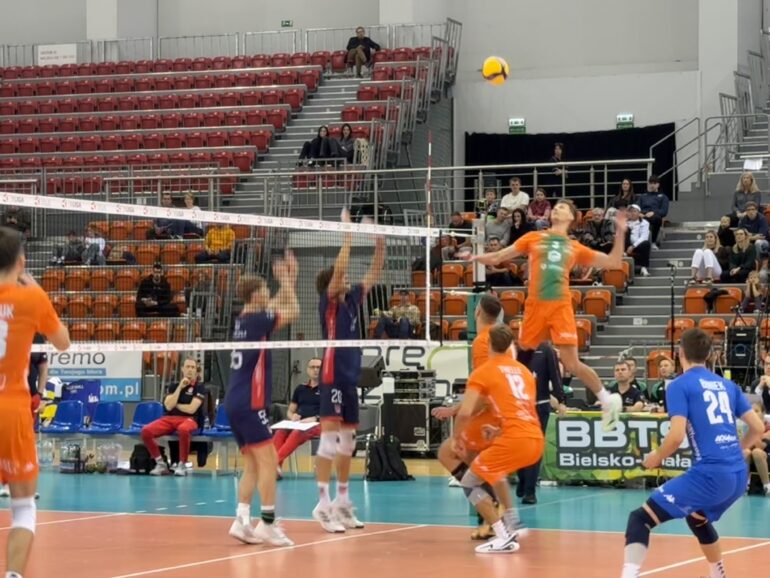 BBTS Bielsko-Biała, SMS Spała, mecz, PLS 1. Liga