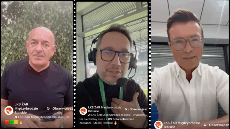 Maciej Iwański, Bożydar Iwanow, Marcin Daniec, Żar Międzybrodzie